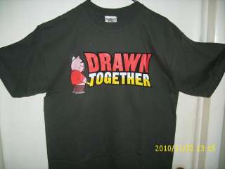 GRAY T SHIRT 2005 COMEDY CENTRAL DRAWN TOGETHER  