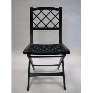 Agra Resin Folding Chair Dark Green Color: Everything Else