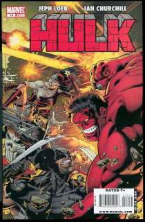 Hulk #14 wrap around cover 1st print. Featuring Elektra, Punisher 