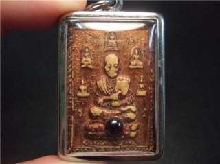 Clay Phra Somdej Toh Relics kru wat phra kaew thai buddha amulet 