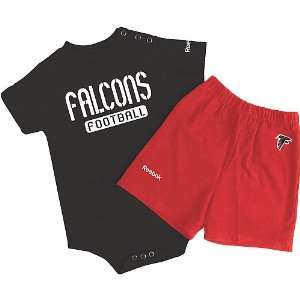  Reebok Atlanta Falcons Infant Short Over Crew Set: Sports 