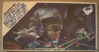 STAR WARS Parker Brothers Space Adventure Board Game  