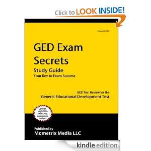 GED Exam Secrets Study Guide GED Test Review for the General 