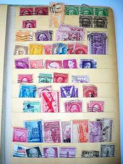 Vintage Stamp Collection 451 Stamps 1 Cent $1 Pre 1975  