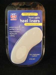Heel Liners Cushion Protect Against Blisters One Pair 011822320818 