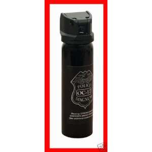  TWO Large 5 oz. Bottles Of 17% Police Pepper Spray   Made 