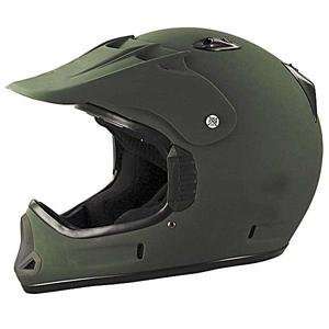  Zamp FC 2 Helmet   X Large/Matte Green Automotive