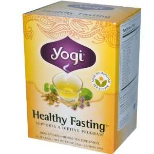  Yogi Tea Healthy Fasting, Caffeine Free, 16 Tea Bags, 1.12 