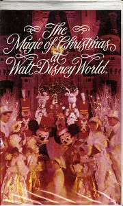 THE MAGIC OF CHRISTMAS AT WALT DISNEY WORLD.OOP SOUVENIR VHS 