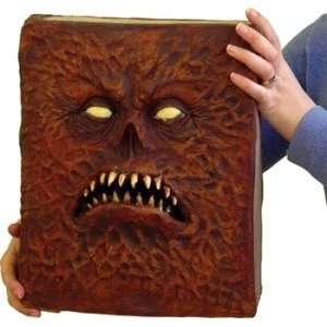    Necronomicon Book with Scary Face Puppet Prop