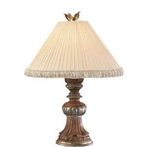  Ambience 10044 300 Table Lamp 1 150W Antique Pecan with 