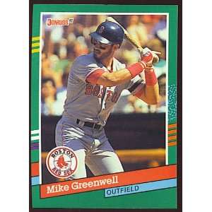    1991 Donruss #553 Mike Greenwell [Misc.]