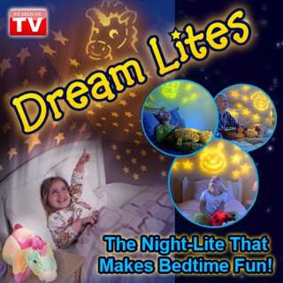 Dream Lites Pillow Pets JOLLY GIRAFFE *Rotating Lites* As Seen On TV 