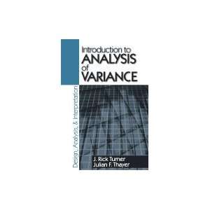  Introduction to Analysis of Variance Design, Analyis 