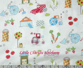 Alexander Henry Little Farm Natural Fabric by yard  