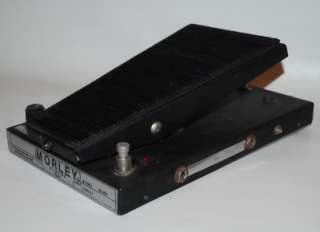 Vintage Morley Slim Line Wah Tel Ray Wah Pedal Guitar Effects Pedal 