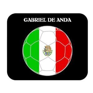 Gabriel de Anda (Mexico) Soccer Mouse Pad 