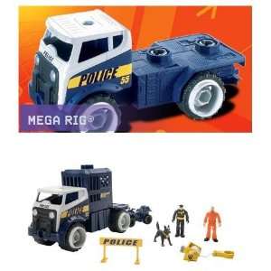   Matchbox Mega Rig Rescue Copter Emergency Action Pack Toys & Games