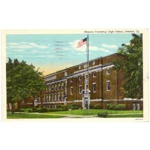   Vintage Postcard   Streator Township High School   Streator Illinois