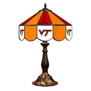 Virginia Tech 14 NCAA Stained Glass Table Lamp   140TL VATECH