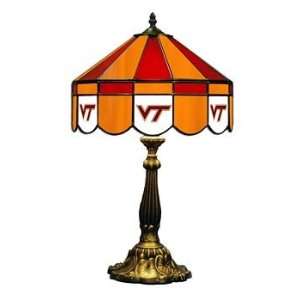 Virginia Tech 16 NCAA Stained Glass Table Lamp   160TL VATECH