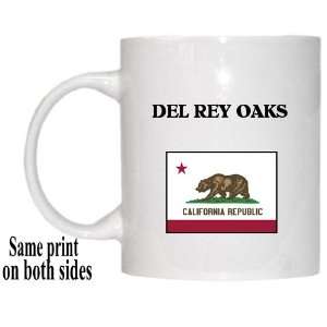  US State Flag   DEL REY OAKS, California (CA) Mug 