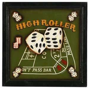  RAM Game Room High Roller Picture Wall DÃ©cor Sports 
