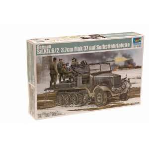    1/35 German SdKfz 6/2 Halftrack w/ 3.7cm Flack 37 Toys & Games