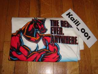 Chicago Bulls NBA Champions T Shirt Starter 1996 OG VTG  