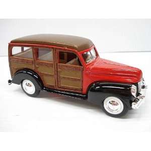  Superior Flying S Die Cast 1940 Ford Woody Wagon 1/32 