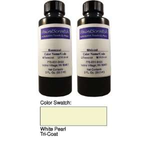 Oz. Bottle of White Pearl Tri Coat Touch Up Paint for 1998 Audi All 