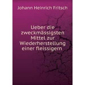   Wiederherstellung einer fleissigern . Johann Heinrich Fritsch Books