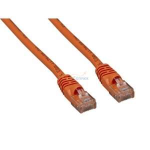  1ft Cat5e 350 MHz UTP Snagless Patch Cable, Orange 