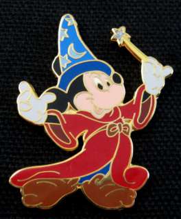 2001 Licensed Fantasia Mickey Mouse Sorcerers Apprentice Wand Pin 