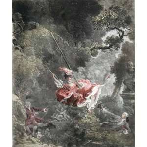  Swing, The Small Etching Fragonard, Jean Honore 
