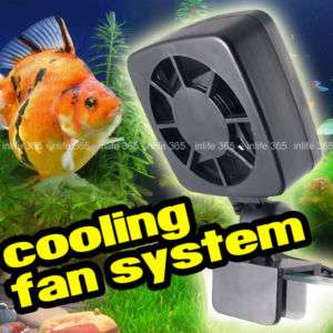Aquarium Fish Tank Single Cooling Fan cooler Quiet  
