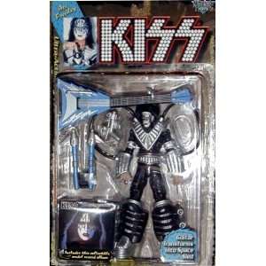   KISS Ultra Action Figure with Mini Record  Ace Frehley Toys & Games