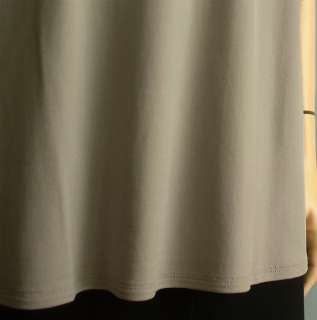 Eileen Fisher Scoopneck Tunic Top Stretch Silk Jersey PM P M $138 