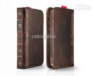 Twelve South BookBook Real Cowhide Leather Wallet Case for 4 Luxury 