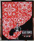 Black Crowes Tour poster 2009 Alan Forbes RARE