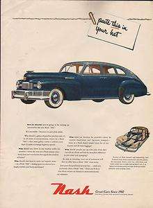 1948 Nash cars vintage ads classic & antique autos  