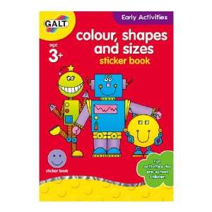 Galt Colour, Shapes & Sizes Book Toys & Games