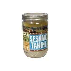 Woodstock Farms Sesame Tahini Unsalted Nut Butter (12x16oz)  