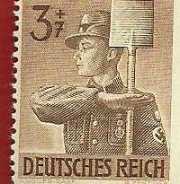 Rare German ** Nazi ** Stamps ** Hitler Youth & Swastika ** Mnh  