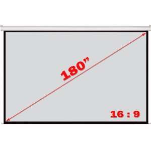 Antra Electric Motorized 180 169 Projector Projection Screen Matte 