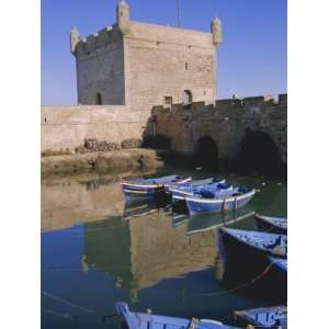  Fishing Harbour and Port Skala (Fort), Essaouira, Atlantic 