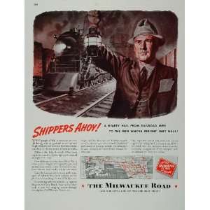   Road Train Railroad Lantern   Original Print Ad