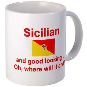 Good Looking Sicilian Italy Mug by   Kitchen 