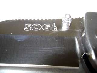 SOG S95 TOMCAT 3.0 FOLDING BLADE KNIFE NEW VG10 KRATON  