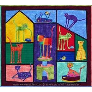  Quilting/Applique Pattern Catville Arts, Crafts & Sewing